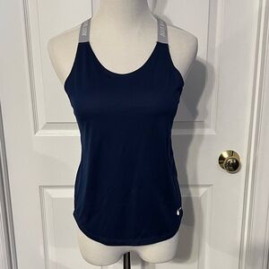 Nike DRI-FIT Women's Dark Blue Tank Top